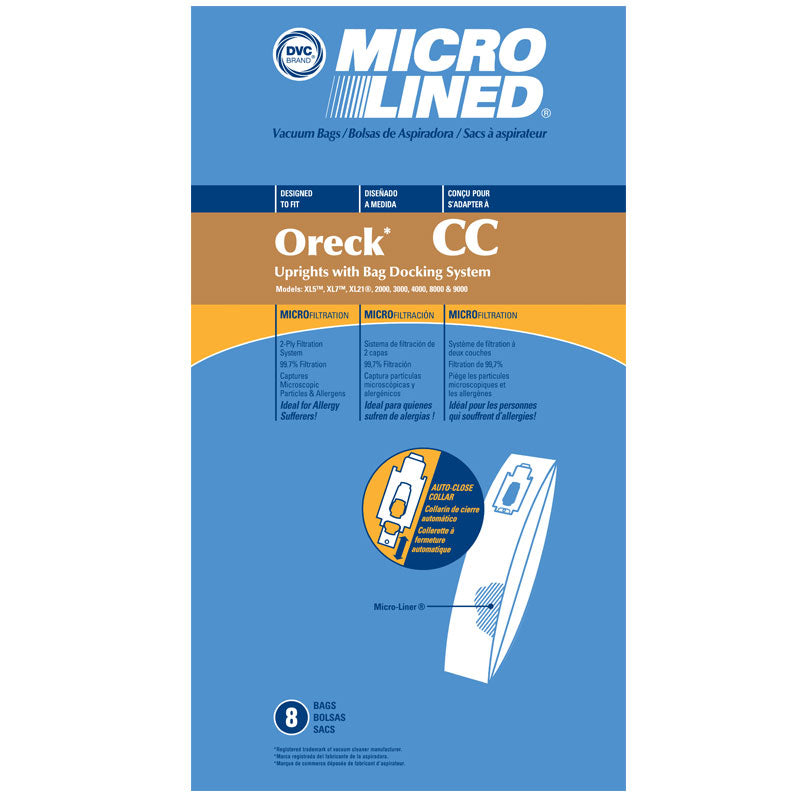 Oreck CC bags 8pk
