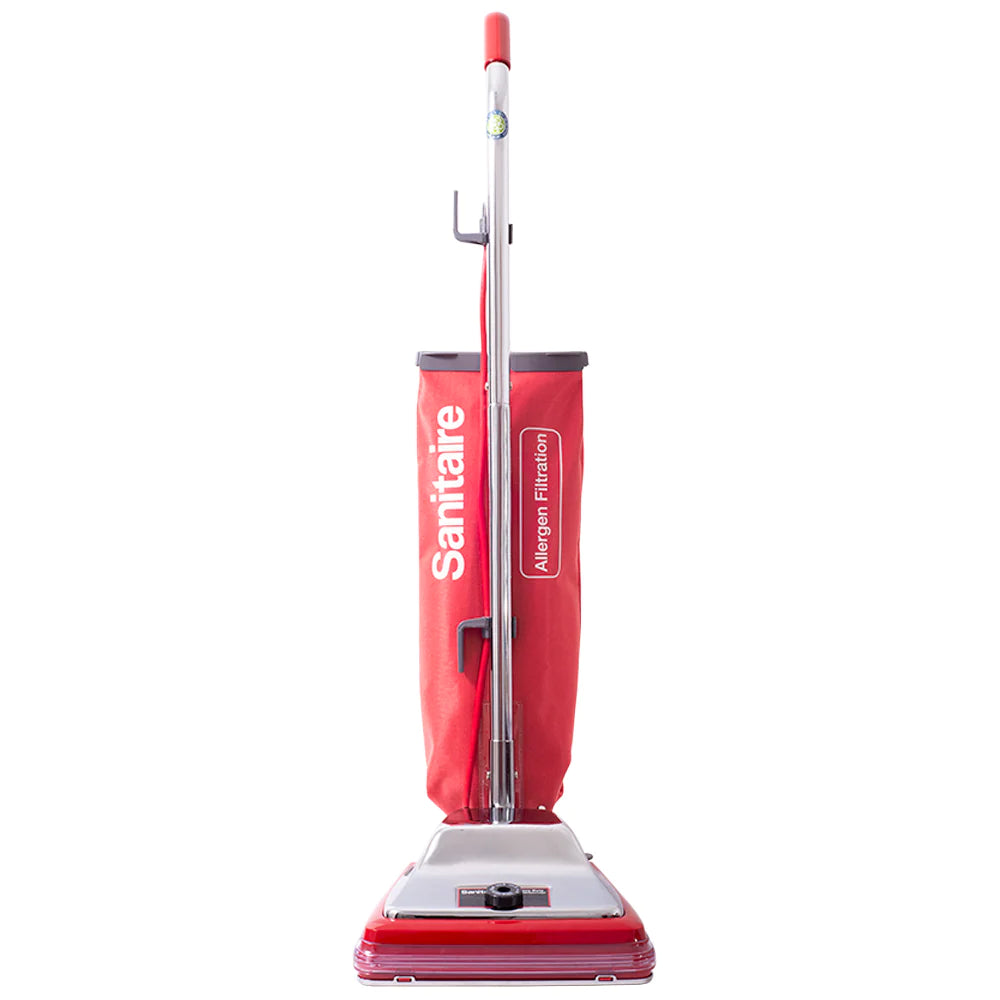 Aspirapolvere Commerciale Verticale Sanitaire SC886G – Rosso/cromato, Con Sacco - Foto 3